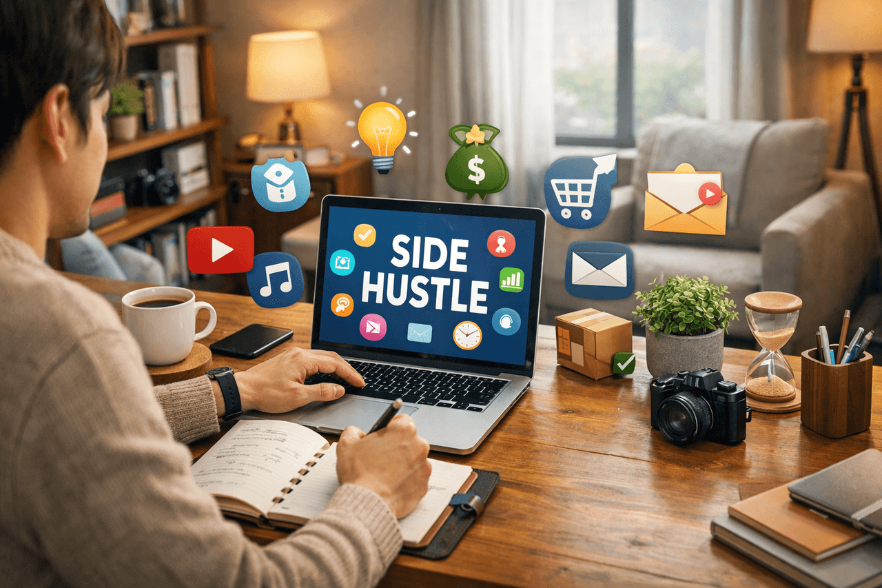 Top 7 Side Hustles to Make Extra Money in 2026